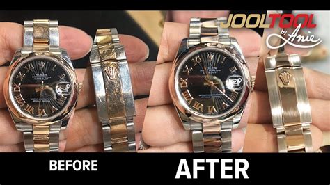 will rolex polish my watch|does polishing a Rolex work.